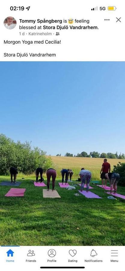 Stora Djuloe Vandrarhem Katrineholm Bagian luar foto